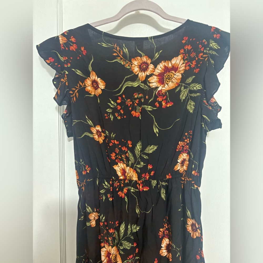 SHEIN Black Floral Maxi Dress - Picture 5 of 5